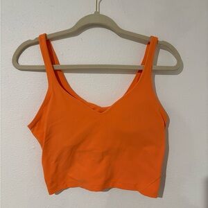 Lululemon Orange Soda Align Tank Top